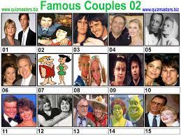 Challenge them to a trivia party! Famous Couples