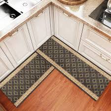 Quality items at amazing prices! The Best Selection Of Kitchen Rug Sets 2 Pieces Super Absorbent Polypropylene Non Slip Machine Washable Kitchen Rugs And Mats Doormat Runner Carpet Set 20 X32 20 X47 Coffee Kitchen Dining For Cheap Propangas Com Br