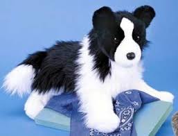 Black And White Sheltie Stuffed Animal Border Collie Plush Plush Dog Toys Plush Dog Dog Stuffed Animal