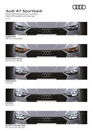 2018 Audi A7 Sportback Led Headlights With Laser Beam Audi Revealed The All New A7 Sportback Last Week And If You Watched The L Audi A7 Audi A7 Sportback Audi