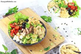 Les salades que l'on met en bol. Buddha Bowl Aux Saveurs Grecques Brian Iz In The Kitchen