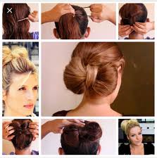 Pin By Domi Nique On Hair Easy Bun Hairstyles Short Hair Styles Bun Hairstyles