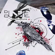 Trash Polka Raven Geometric Animal Tattoo Idea Inspiration Bunette Geometric Animal Tattoo Geometric Animals Custom Tattoo Design