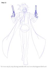 Learn How To Draw Alucard From Hellsing (Hellsing) Step By Step : Drawing  Tutorials In 2022 | Drawings, Alucard, Drawing Tutorial