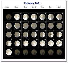 Monthly and yearly uk calendars for 2021 with holidays is customizable using calendar printable 2021 calendar planner uk template in excel format. Free Printable February 2021 Moon Phases Calendar
