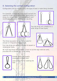 selection of lifting slings simplebooklet com