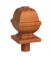 (1b) no pictures with added or i was thinking the banister should have been the same curled wood as the newell post. Oak Square Profile Acorn Stair Cap Shawstairs Ltd