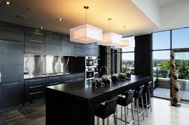 Sleek and chic black cabinets. Fashionable Black Kitchen Design Ideas 50 Amazing Kitchen Designs