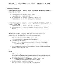 Welding Lesson Instructional Resources Lesson How To Plan