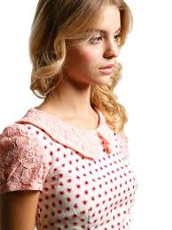 Short sleeve skater dress Manuela