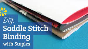 Shop staples canada for a wide selection of office supplies, laptops these replacement book binding machine staples will restock your supply so you have extra electric and manual binding systems offer a quick and easy way to apply comb and spiral. Diy Staple Saddle Stitch Bookbinding Tutorial Sea Lemon Youtube