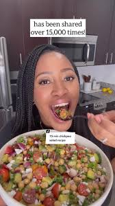 Delicious Mediterranean Chickpea Salad Recipe