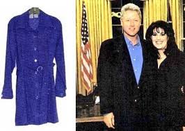 What Does O Clock Stand For Monica Lewinsky Blue Dress Blue Dresses Monica Lewinsky