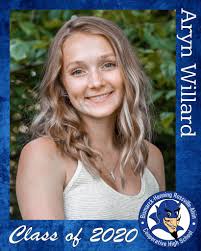 Congratulations Aryn Willard! Daughter of Trisha & Allen Willard Aryn will  be attending Eastern Illinois University to become a special education  teacher. Favorite BHRA memory? Homecoming week When you were a kid,