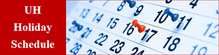 But it is not as long as american schools. Uh Holiday Schedule University Of Houston
