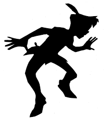 Threading The Dog Peter Pan Shadow Peter Pan Silhouette Peter Pan
