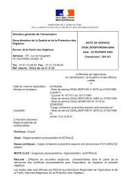 Note de service, organisation des horaires de travail des. Note De Service