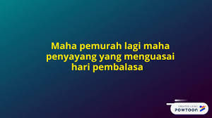 Segala Puji Bagi Allah Al Fatihah Lirik Youtube