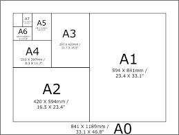 Paper Sizes Because It S Easy To Remember Everything Relative To A4 Size Desain