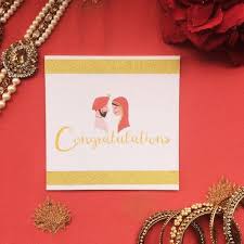 Indian Wedding Congratulations Card Wedding Congratulations Card Wedding Congratulations Congratulations Card