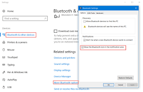 Simply click on the 'arrow icon' on the taskbar and check if you can see the bluetooth icon. Bluetooth Icon Missing In Windows 10 Action Center