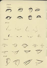 Reference Eyes Nose Mouth Ear By Ryky On Deviantart Nose Drawing Realistic Drawings Drawing Tips Especially, the female characters in any anime series are portrayed in a unique way.