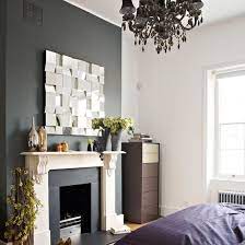 How To Create The Perfect Dressing Room Ideal Home Dramatic Bedroom Dark Grey Walls Dark Grey Feature Wall