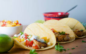 (via simple roots wellness ). Blackened Shrimp Tacos With Peach Salsa And Coconut Crema Seasoned Sprinkles