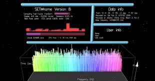 The Seti Screensaver Shows Us What The Internet Could Ve Been Bar Graphs Instant Print Camera Screen Savers