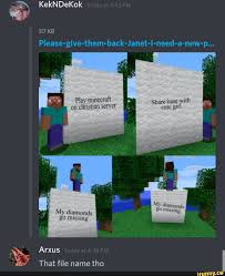 Minecraft Gru Discord Ifunny Minecraft Funny Minecraft Memes Minecraft