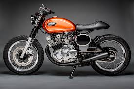 Ride Sally Ride Hageman Motorcycle S Yamaha Xs400 Street Tracker Pipeburn