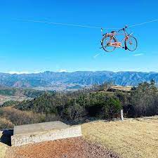 自転車空飛んでたわ キャンプ ほったらかし 山梨県 natural landmarks instagram grand canyon