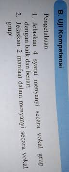 Check spelling or type a new query. Jawaban Seni Budaya Kelas 7 Halaman 4
