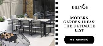 Curved furniture and finishes like wood, rattan, steel, and lacquer are common signs. Garden Seating Ideas Ultimate List With Pictures Billyoh Blog