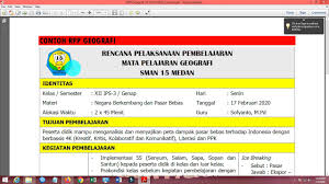 Dan semua kami bagikan kepada anda secara gratis. Contoh Rpp 1 Lembar Youtube