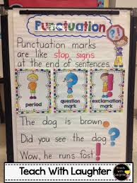 Teach With Laughter Punctuation Anchor Chart