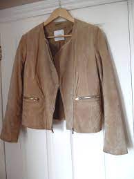 Mango Genuine Leather Suede Biker Jacket Size L Uk 14 Nwot Fashion Clothing Shoes Accessories Womensclothing Suede Biker Jacket Suede Biker Biker Jacket