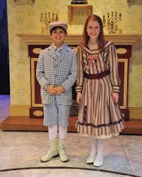 Meet The Banks Children Jane Shearin And Gabriel Reis Mary Poppins Costume Mary Poppins Broadway Costumes