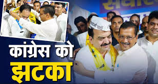 Mateen Ahmed Joins AAP: दिल्ली में कांग्रेस को बड़ा झटका, इस दिग्गज मुस्लिम  नेता ने थामा AAP का दामन - Ghamasan News