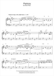 Perez prado, damaso perez prado. Perez Prado Patricia Sheet Music Notes Chords Piano Download Latin 121238 Pdf
