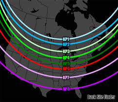 Reading Aurora Charts Dark Site Finder