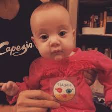 Miss Elizabeth's seven month birthday! #storiesbaby #capez…
