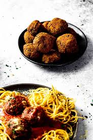 vegan meatball recipe with spaghetti and tomato sauce vegan meatballs recipe spaghetti recipes vegan dinner recipes