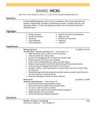 Resumes For Medical Coders Unique Billing Specialist Resume ...