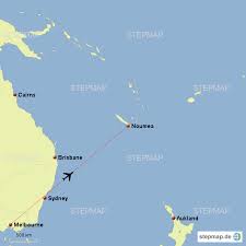 Karte in voller grösse anzeigen: Neukaledonien 1 Von Feldkirch Landkarte Fur Australien Ozeanien