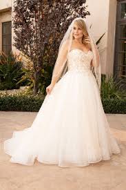 Stressing about your forthcoming nuptials? Style 2394 Katalina Ivory Silver Blush Rose Gold Silver Casablanca Bridal Ball Gown Wedding Dress Lace Ball Gowns