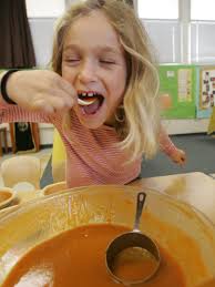 Gallery: Preschool students make pies for seniors