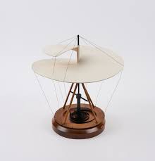 Model Of Leonardo Da Vinci S 15th Century Proposed Helicopter Science Museum Group Collection Leonardo Da Vinci Science Museum Leonardo