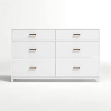 The only complaint is how long it took to put together! Kids Parke White 6 Drawer Dresser Reviews Crate And Barrel