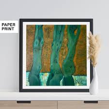 Green Nude Print - Etsy